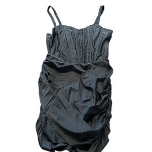 EDIT BY NINE BODYCON MINI DRESS IN GRAY NEW WITH TAG WOMEN'S SIZE M